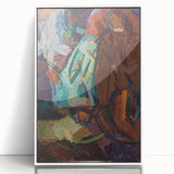 Modern Wall Art - Abstract Sketch After Delacroix in Vibrant Brushstrokes