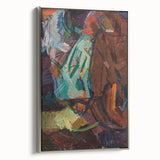 Modern Wall Art - Abstract Sketch After Delacroix in Vibrant Brushstrokes