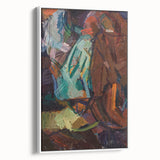Modern Wall Art - Abstract Sketch After Delacroix in Vibrant Brushstrokes