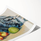 Modern Wall Art of Still Life with Apples - Contemporary Abstract Style