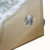 Coastal Serenity Office Wall Art – Tranquil Beach Wave Canvas