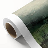 Abstract landscape wall art on rolled canvas, showcasing vibrant colors and fluid shapes, perfect for modern home decor. Packaged securely in a durable tube for safe delivery.