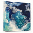 Colorful Abstract Wall Art – Oceanic Fluid Dreamscape