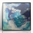 Colorful Abstract Wall Art – Oceanic Fluid Dreamscape