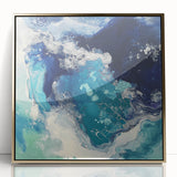 Colorful Abstract Wall Art – Oceanic Fluid Dreamscape