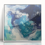 Colorful Abstract Wall Art – Oceanic Fluid Dreamscape