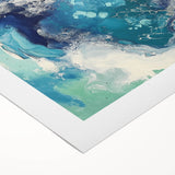 Colorful Abstract Wall Art – Oceanic Fluid Dreamscape
