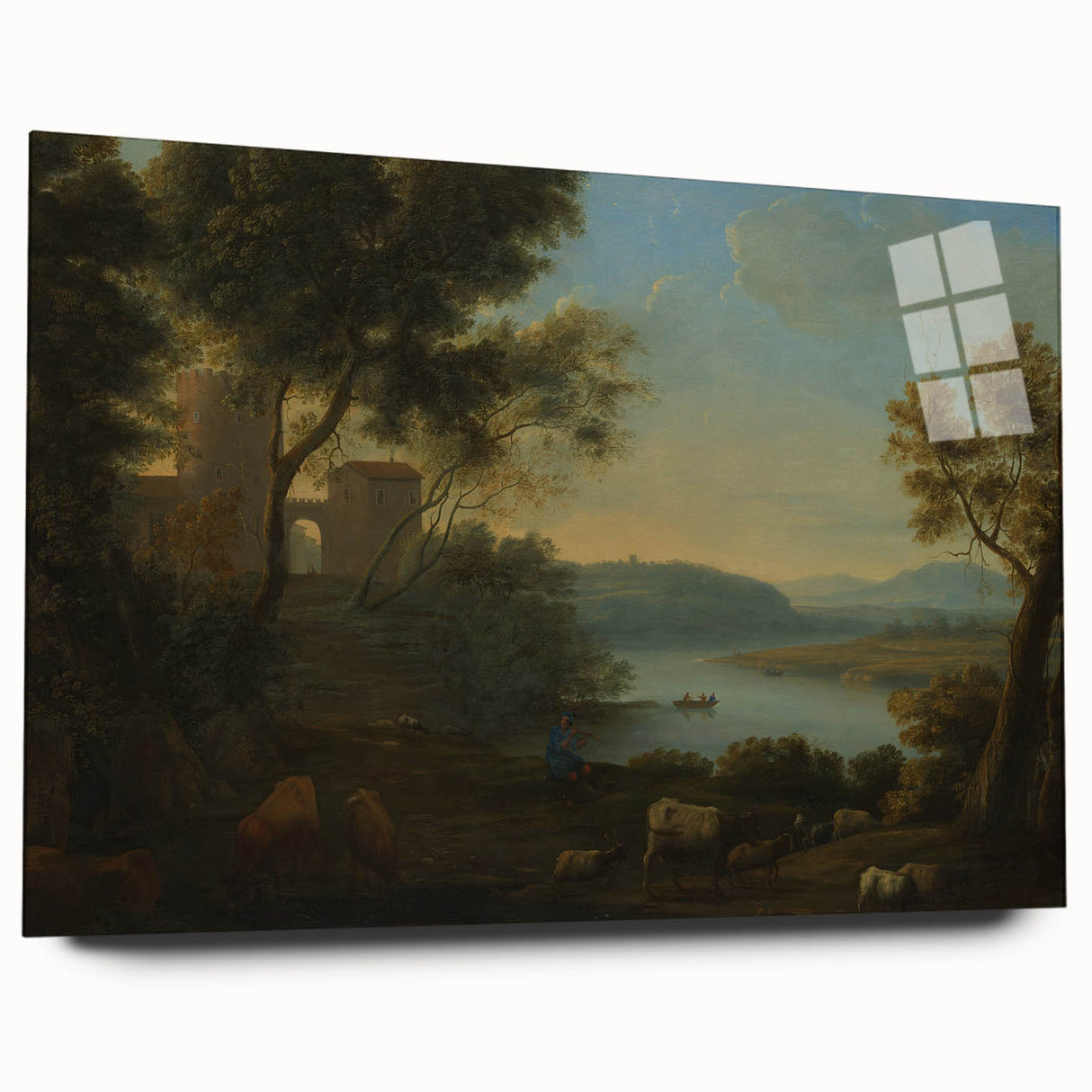 Antique Print for Classical Wall Decor