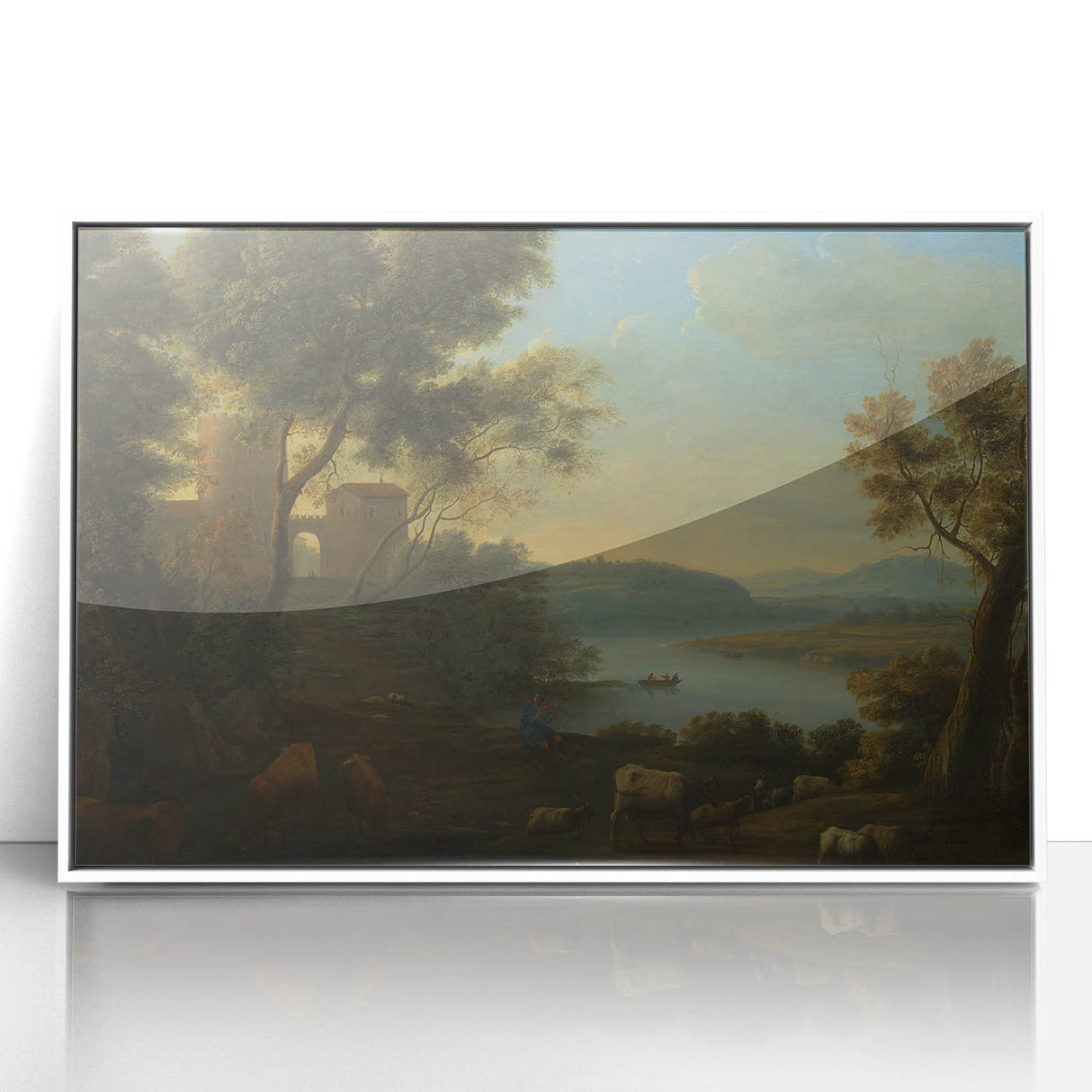 Antique Print for Classical Wall Decor