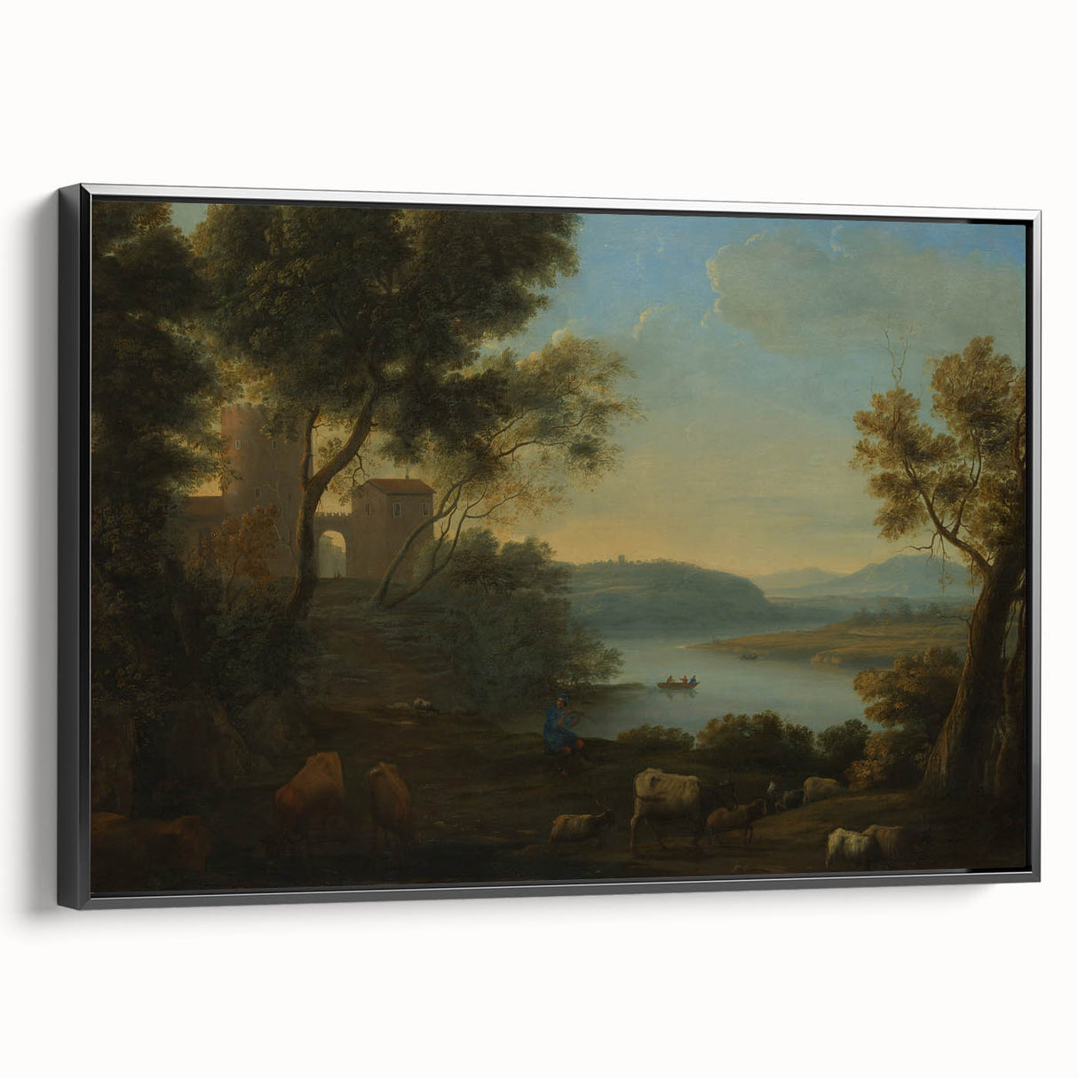 Antique Print for Classical Wall Decor