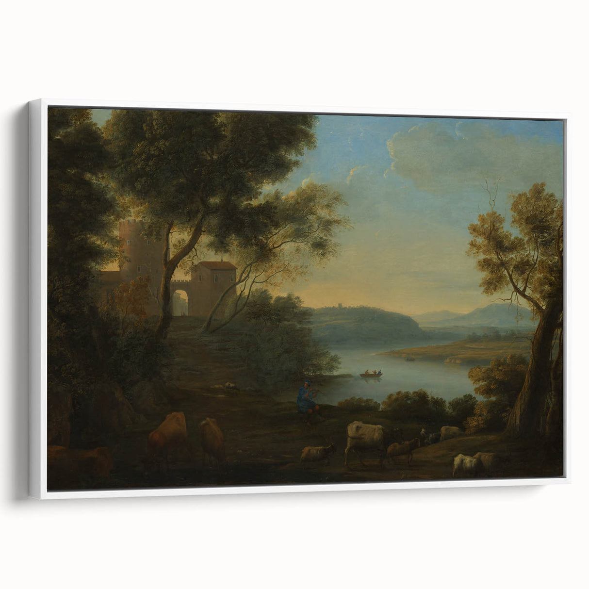 Antique Print for Classical Wall Decor