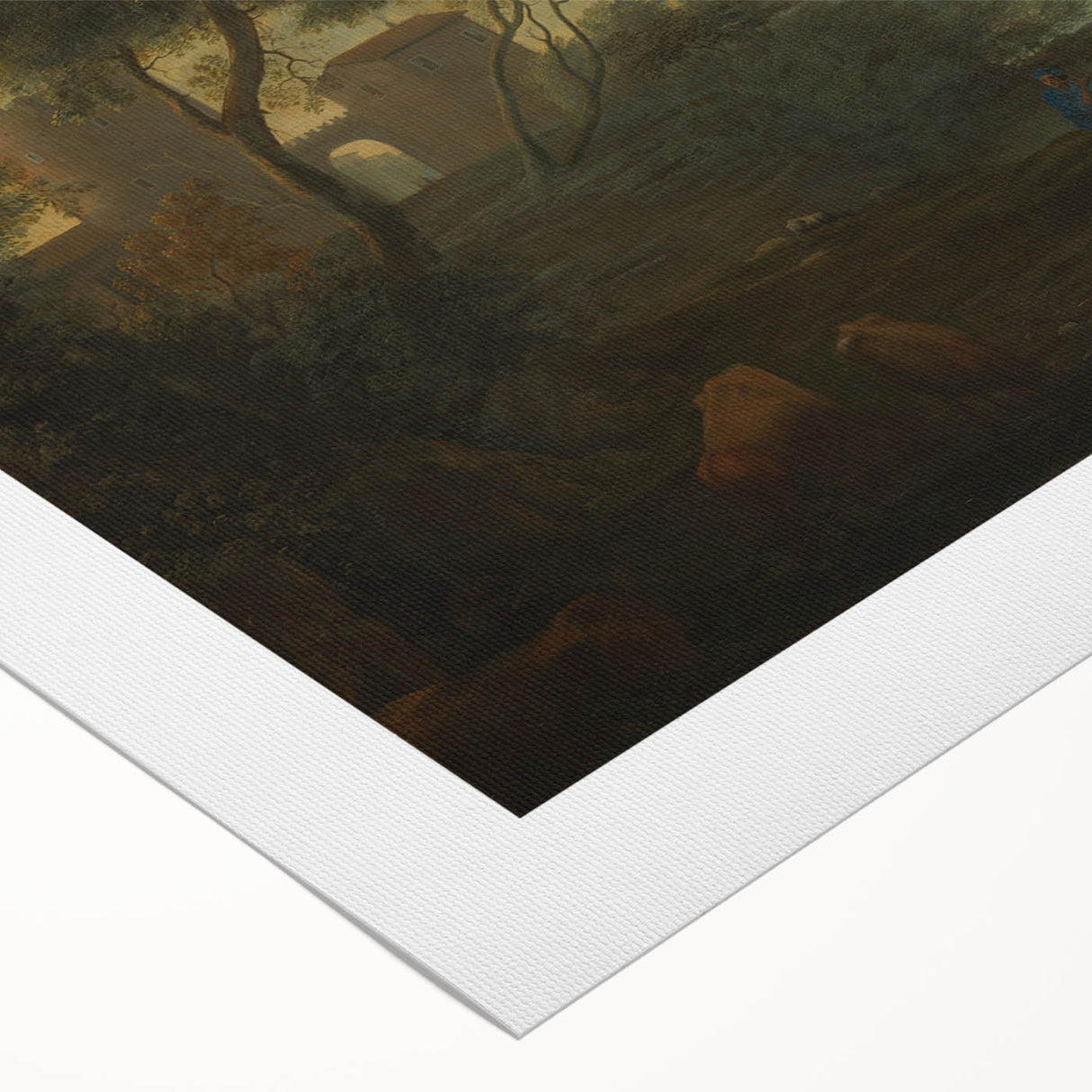 Antique Print for Classical Wall Decor