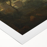 Antique Print for Classical Wall Decor
