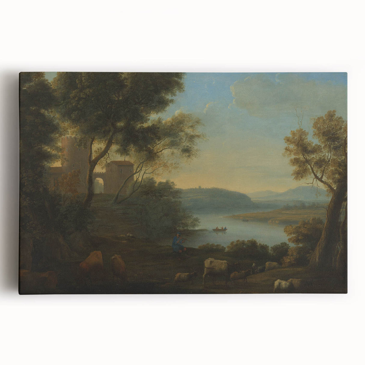 Antique Print for Classical Wall Decor