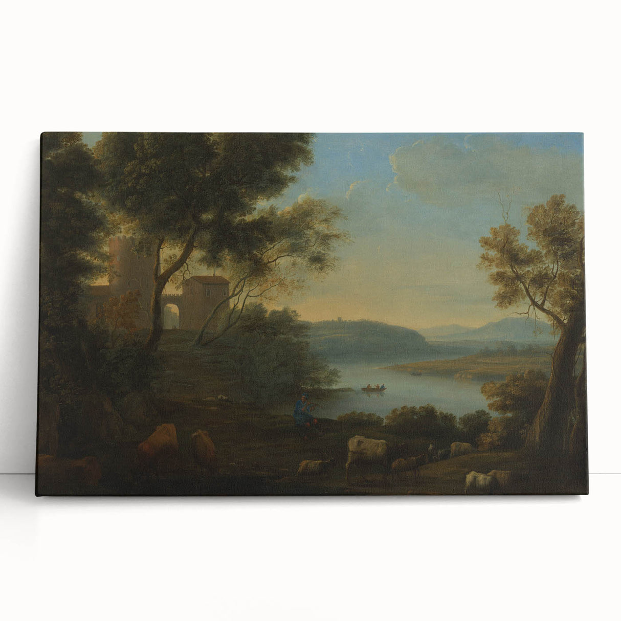 Antique Print for Classical Wall Decor