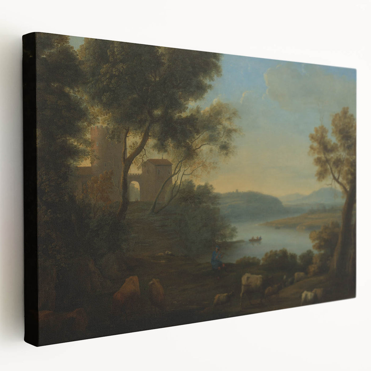 Antique Print for Classical Wall Decor