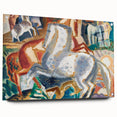 Horses in Landscape Painting | Expressionism by Leo Gestel