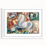 Horses in Landscape Painting | Expressionism by Leo Gestel