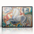 Horses in Landscape Painting | Expressionism by Leo Gestel