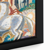 Horses in Landscape Painting | Expressionism by Leo Gestel