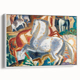 Horses in Landscape Painting | Expressionism by Leo Gestel