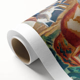 Horses in Landscape Painting | Expressionism by Leo Gestel