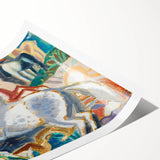 Horses in Landscape Painting | Expressionism by Leo Gestel