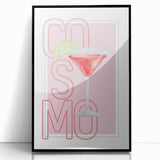 Large abstract wall art in mid-century modernist style.