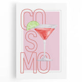 Large black and white stretched canvas featuring assorted kitchen utensils, ideal for kitchen wall art.