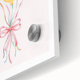 Colorful Balloon Bouquet Print - Kids Room Art Prints