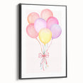 Colorful Balloon Bouquet Print - Kids Room Art Prints