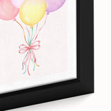 Colorful Balloon Bouquet Print - Kids Room Art Prints