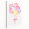 Colorful Balloon Bouquet Print - Kids Room Art Prints