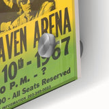 The Doors 1967 New Haven Arena Poster - Vintage Concert Art