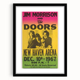 The Doors 1967 New Haven Arena Poster - Vintage Concert Art