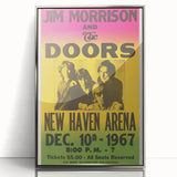 The Doors 1967 New Haven Arena Poster - Vintage Concert Art