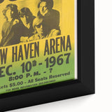 The Doors 1967 New Haven Arena Poster - Vintage Concert Art