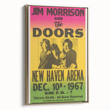 The Doors 1967 New Haven Arena Poster - Vintage Concert Art