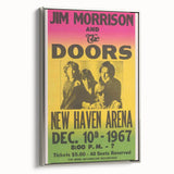 The Doors 1967 New Haven Arena Poster - Vintage Concert Art