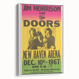 The Doors 1967 New Haven Arena Poster - Vintage Concert Art