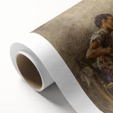 The Dancing Lesson Realism Art Print - Thomas Eakins Classic Canvas Decor