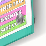 Classroom Educational Posters - Voice Levels Learning Chart