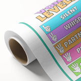 Classroom Educational Posters - Voice Levels Learning Chart