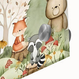 Woodland Animals Nursery Wall Art - Kids Room Prints & Decor