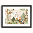 Woodland Animals Nursery Wall Art - Kids Room Prints & Decor