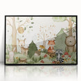 Woodland Animals Nursery Wall Art - Kids Room Prints & Decor