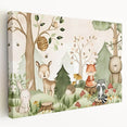 Woodland Animals Nursery Wall Art - Kids Room Prints & Decor