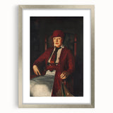 Modern Wall Art - Portrait of Mrs. Chester Dale in Rich Impressionist Style