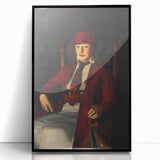 Modern Wall Art - Portrait of Mrs. Chester Dale in Rich Impressionist Style