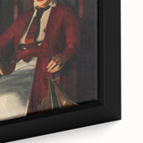 Modern Wall Art - Portrait of Mrs. Chester Dale in Rich Impressionist Style